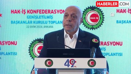 HAK-İŞ Genel Başkanı Arslan: "Asgari ücret tespit komisyonunun yapısına itirazımız var"