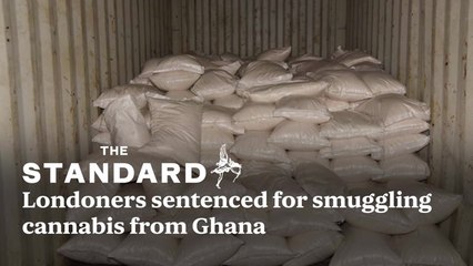 Londoners Sentenced For Smuggling Cannabis From Ghana In Sacks Of Gari Powder
