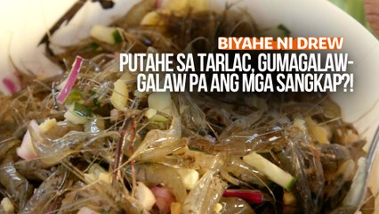 Putahe sa Tarlac, gumagalaw-galaw pa ang mga sangkap?! | Biyahe ni Drew