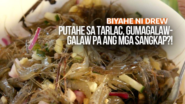 Putahe sa Tarlac, gumagalaw-galaw pa ang mga sangkap?! | Biyahe ni Drew
