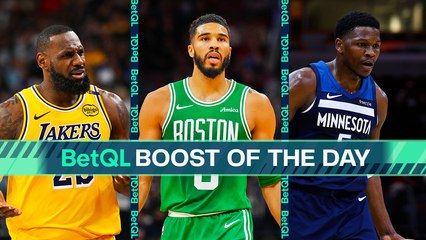 BetQL Boost of the Day: Insights on LeBron James & Anthony Edwards