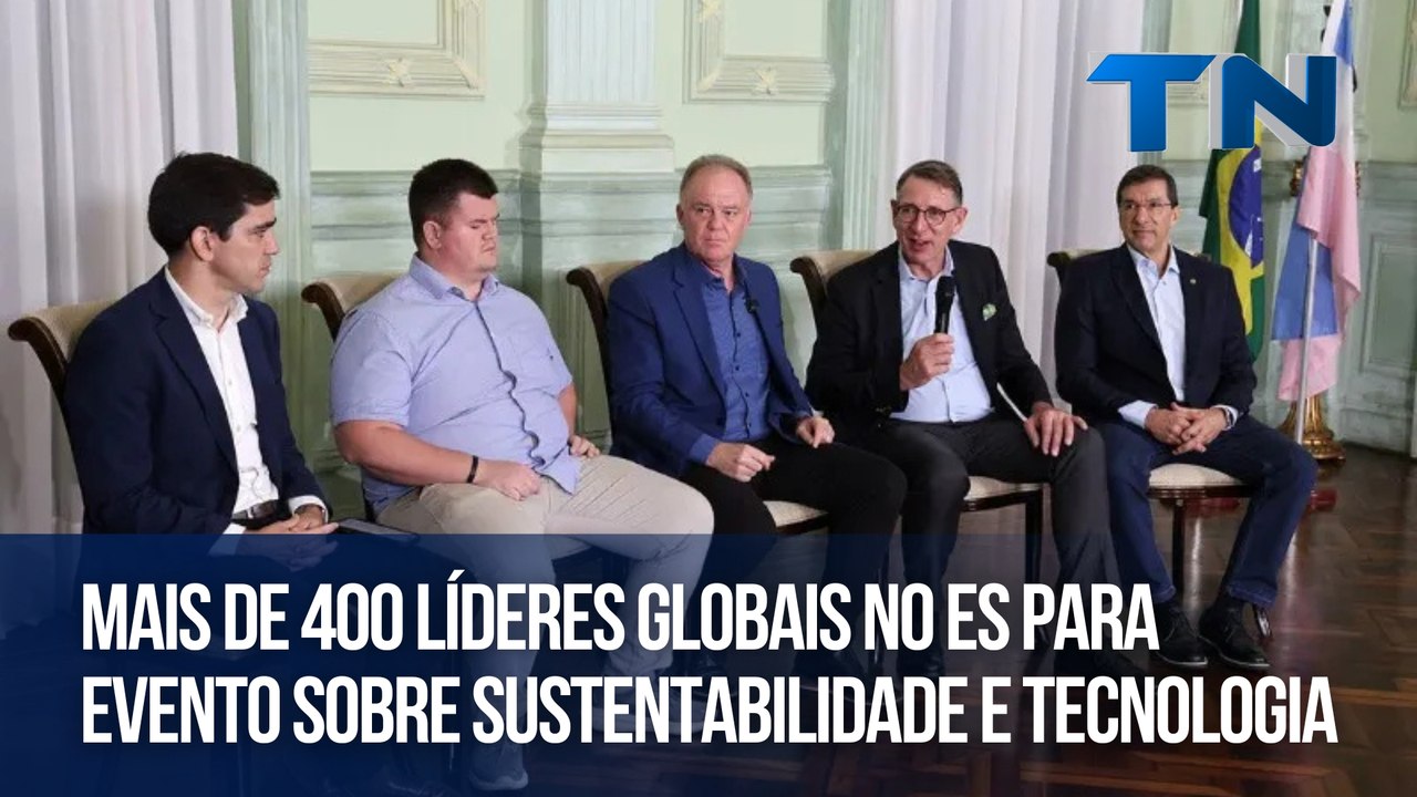 Mais de 400 líderes globais no ES para evento sobre sustentabilidade e tecnologia