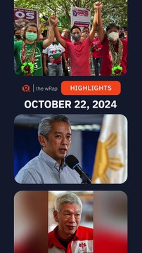 Today’s headlines: Sandro Marcos & Sara Duterte, Jonvic Remulla, Singapore | The wRap | October 22, 2024