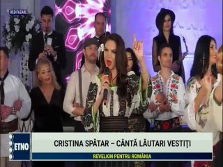 CRISTINA SPATAR - Canta lautari vestiti (Revelion pentru Romania 2024)