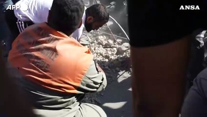 Beirut, distruzione e macerie dopo gli attacchi di Israele