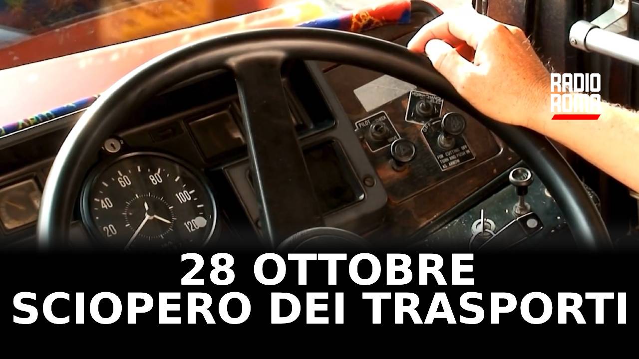 Video Lunedì 28 Ottobre altro sciopero dei trasporti a Roma