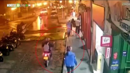 Así fue como asesinaron a un administrador de un bar en Sonsón  cámara de seguridad grabó todo