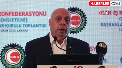HAK-İŞ Genel Başkanı Arslan: "Asgari ücret tespit komisyonunun yapısına itirazımız var"