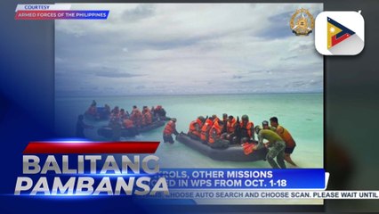 64 patrols, other missions conducted in WPS from Oct. 1-18