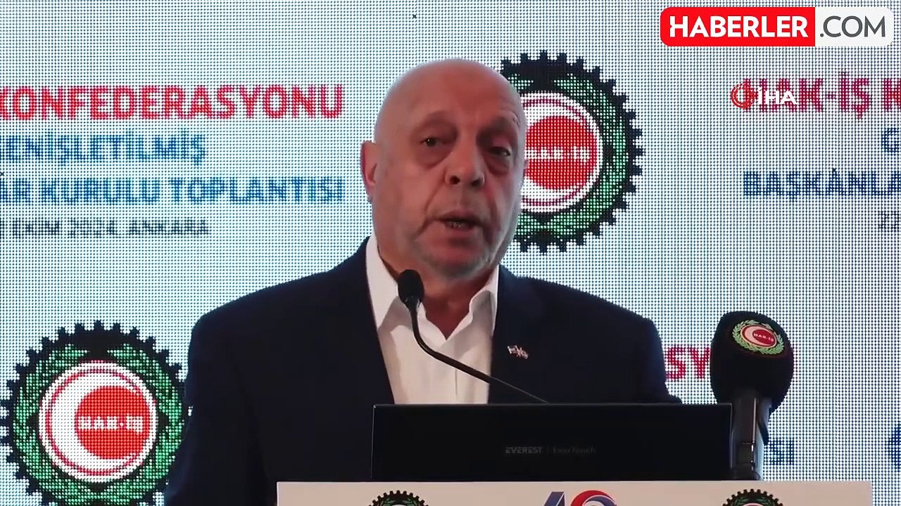 HAK-İŞ Genel Başkanı Arslan: "Asgari ücret tespit komisyonunun yapısına itirazımız var"