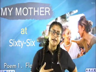 33--19 Oct--My Mother At Sixty - Six Lecture - 2 (Alpha 2)