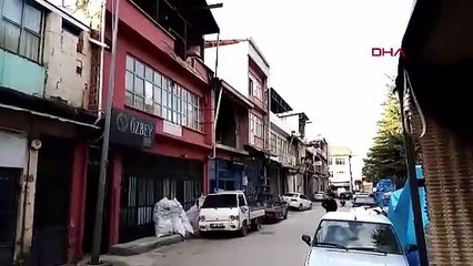 BURSA Baba ile oğlu şakalaşırken, 2'nci kattan düştü