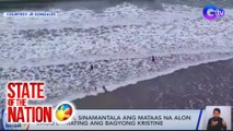 Mga surfer, sinamantala ang mataas na alon bago dumating ang Bagyong Kristine | SONA