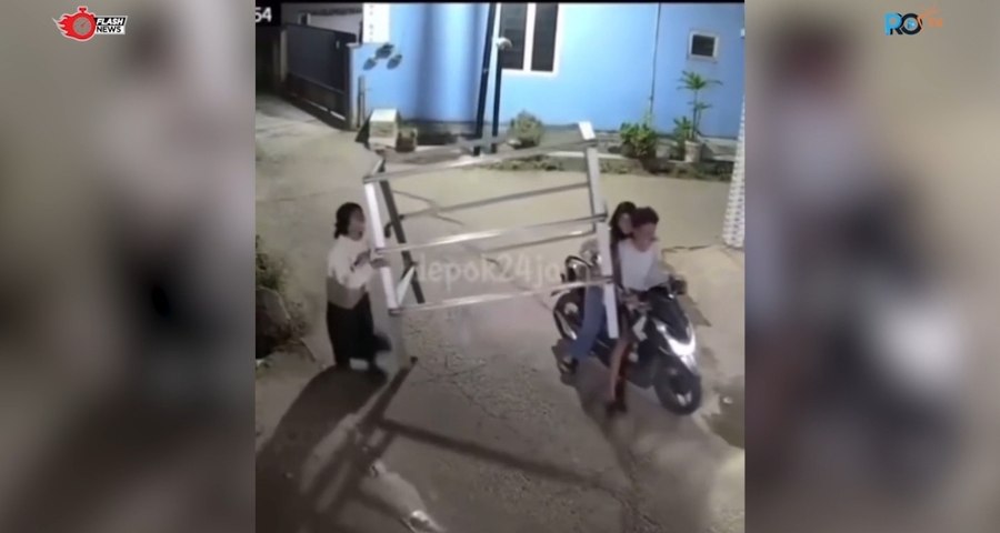 Viral!! Abg Maling Jemuran di Depok