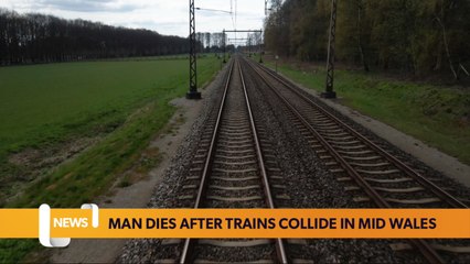 Man killed in mid Wales train crash