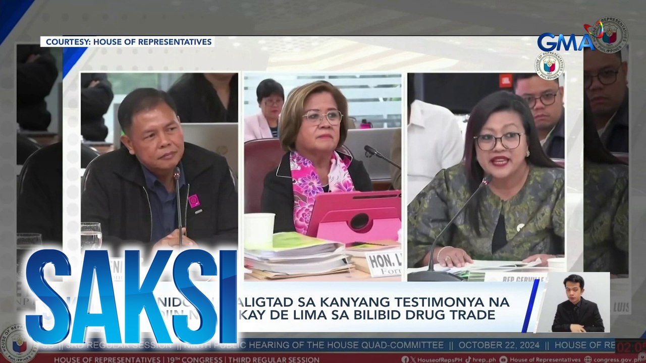 Jovie Espenido, bumaligtad sa kanyang testimonya na nagdiin noon kay De Lima sa Bilibid drug trade | Saksi