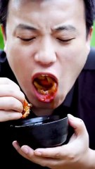 Can soil be eaten too? | Chinese food eating show | Funny Mukbang ASMR