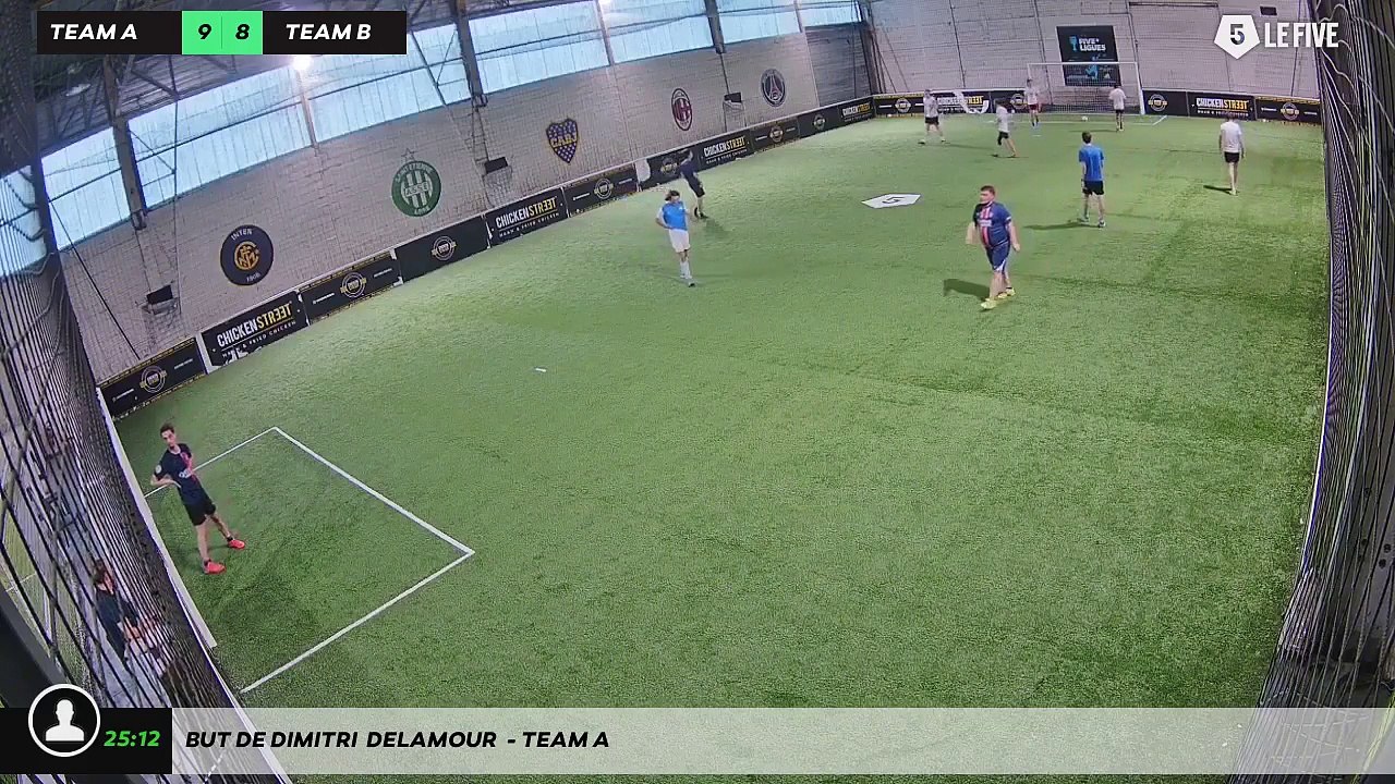But de Dimitri  Delamour  - Team A