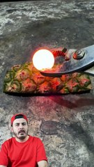 I just found out that pineapple does not repel fire