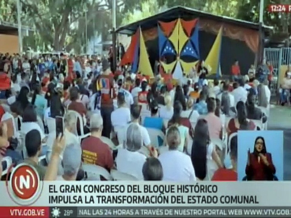 Gran Congreso del Bloque Histórico Bolivariano debatirá la transformación de Venezuela
