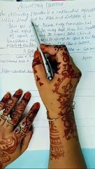 ACCOUNTING  EQUATION IN ACCOUNTS.