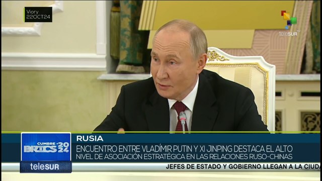 Conexión Global 22-10 Rusia y China elevan las relaciones a un alto nivel