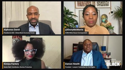 WATCH: Paint The Polls Black - Kimiya Factory And Damon Hewitt Talk Election Protection