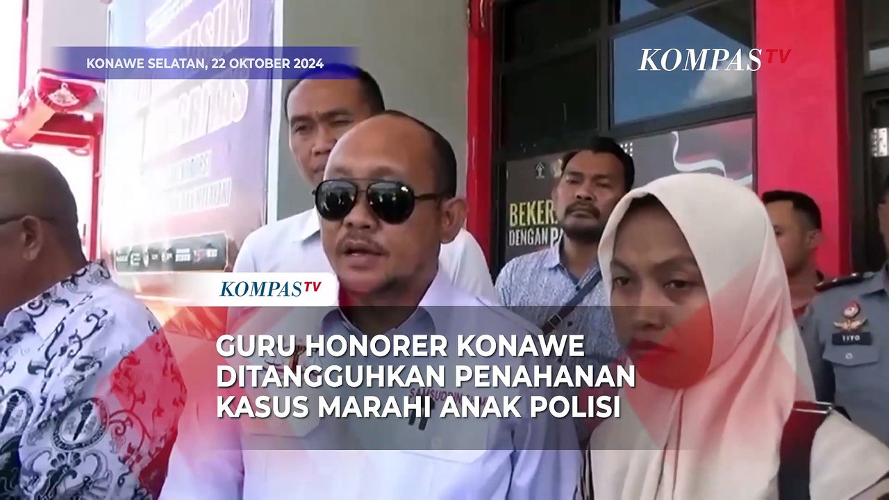 Guru Honorer Konawe yang Ditahan Gara-Gara Dituduh Marahi Anak Polisi Ditangguhkan Penahanan