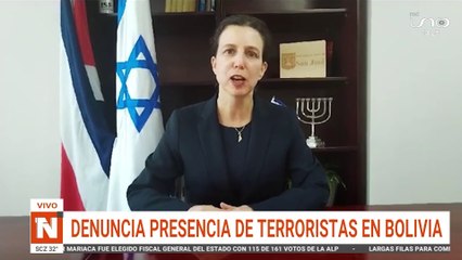 Embajadora de Israel denuncia a terroristas en Bolivia + análisis de Santistevan