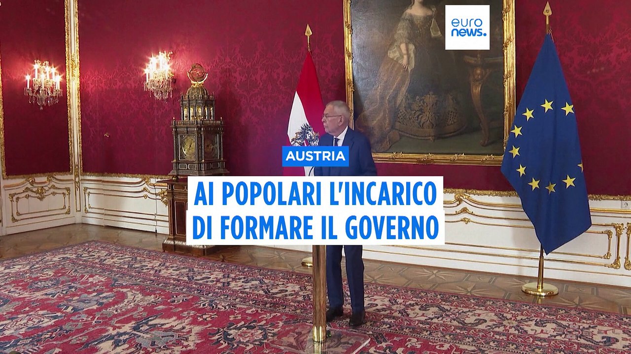 Austria: incarico ai popolari, estrema destra esclusa dalla formazione del nuovo governo