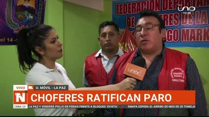 Ratifica paro de transporte LPZ