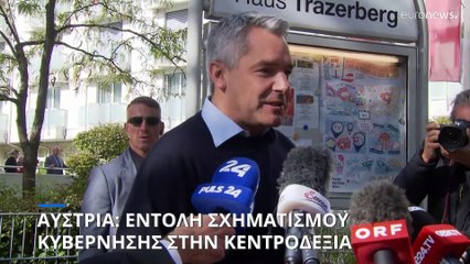 Αυστρία: Τέλος ο Κικλ - Εντολή σχηματισμού κυβέρνησης πήρε ξανά ο Καρλ Νεχάμερ
