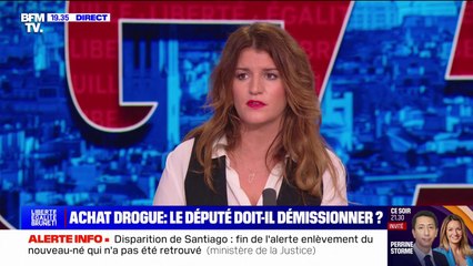 Député contrôlé en possession de drogue: "Il doit prendre ses responsabilités et démissionner", estime Marlène Schiappa
