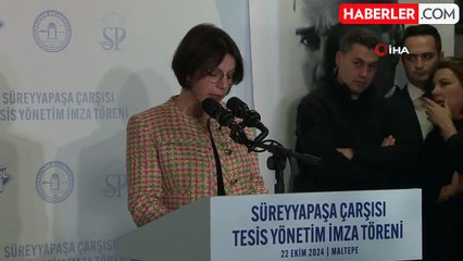 Maltepe'de Süreyyapaşa Çarşısı için imzalar atıldı