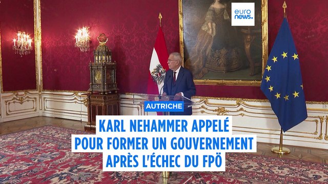Pas de chancelier Kickl : le président autrichien mandate Nehammer