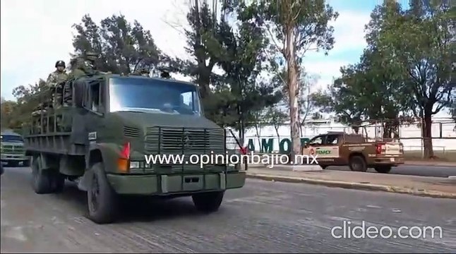 Llegan 200 soldados a reforzar seguridad en Salamanca