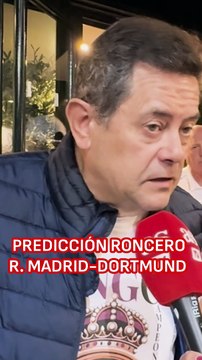 Roncero hace su predicción del Real Madrid vs. Dortmund