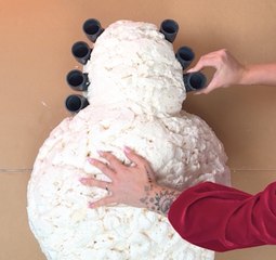 From Construction Foam to Chilling Creature Unleashed! ️