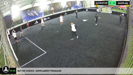 But de Chris B - Supplément fromage