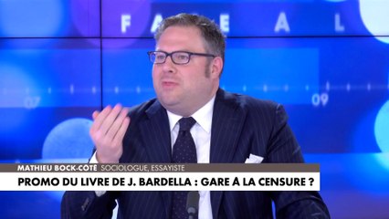 L'édito de Mathieu Bock-Côté : «Promotion du livre de Jordan Bardella : gare à la censure ?»