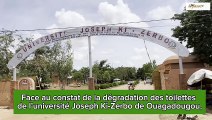 Assainissement: L'université Joseph Ki Zerbo annonce des réformes pour l'amélioration des toilettes