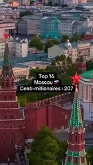  Les villes qui comptent le plus de personnes ayant une fortune de 100 millions de dollars