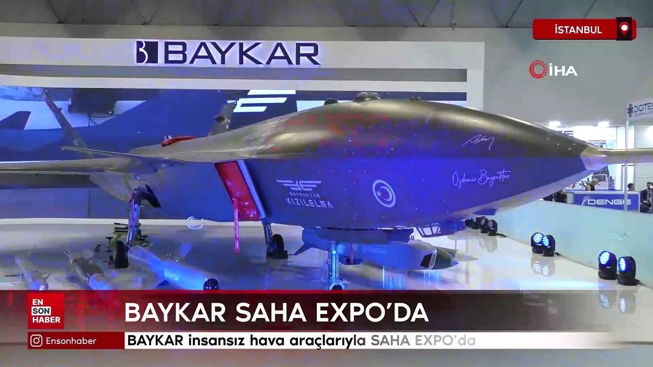 BAYKAR insansız hava araçlarıyla SAHA EXPO'da