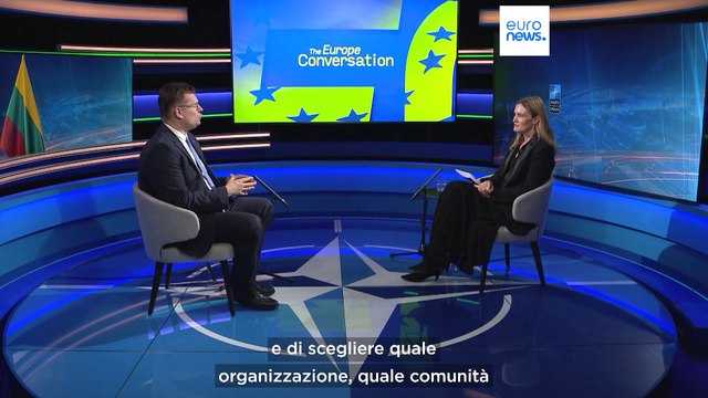 Il ministro della Difesa lituano a Euronews: Invitiamo l'Ucraina a entrare nella Nato