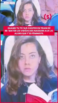 SIMONE - HUMOUR : Quand tu te fais choper entrain de re-mater les vidéos des nageurs aux JO alors que t'es féministe