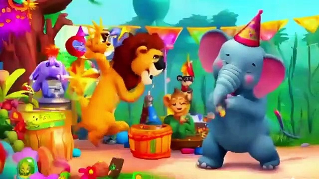 Animal Dance Party Song - Nursery Rhymes & Kids Fun Songs!