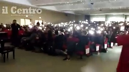 Luci accese sulle note di We are the world nel primo giorno di Open day all'Universit?