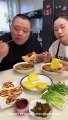 Best Action Funny Husband & Wife Eating Mukbang So Yummy