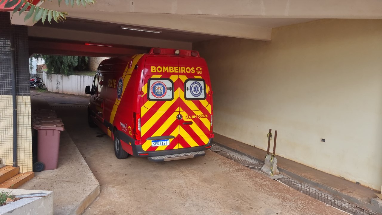 Rapaz fica ferido ao sofrer acidente de trabalho em Cascavel