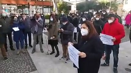 Pescara, la protesta dei commercianti